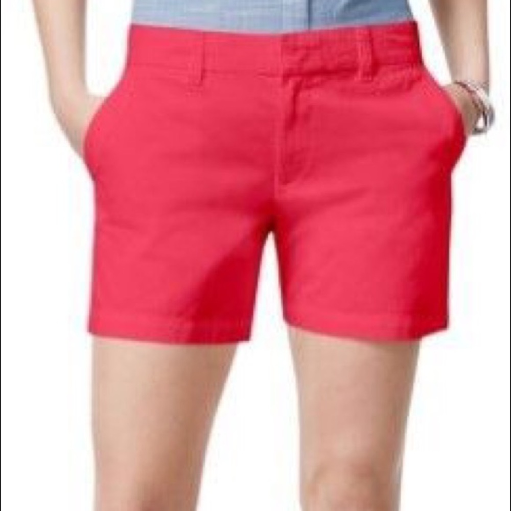 NWT Tommy Hilfiger Red Hollywood Shorts